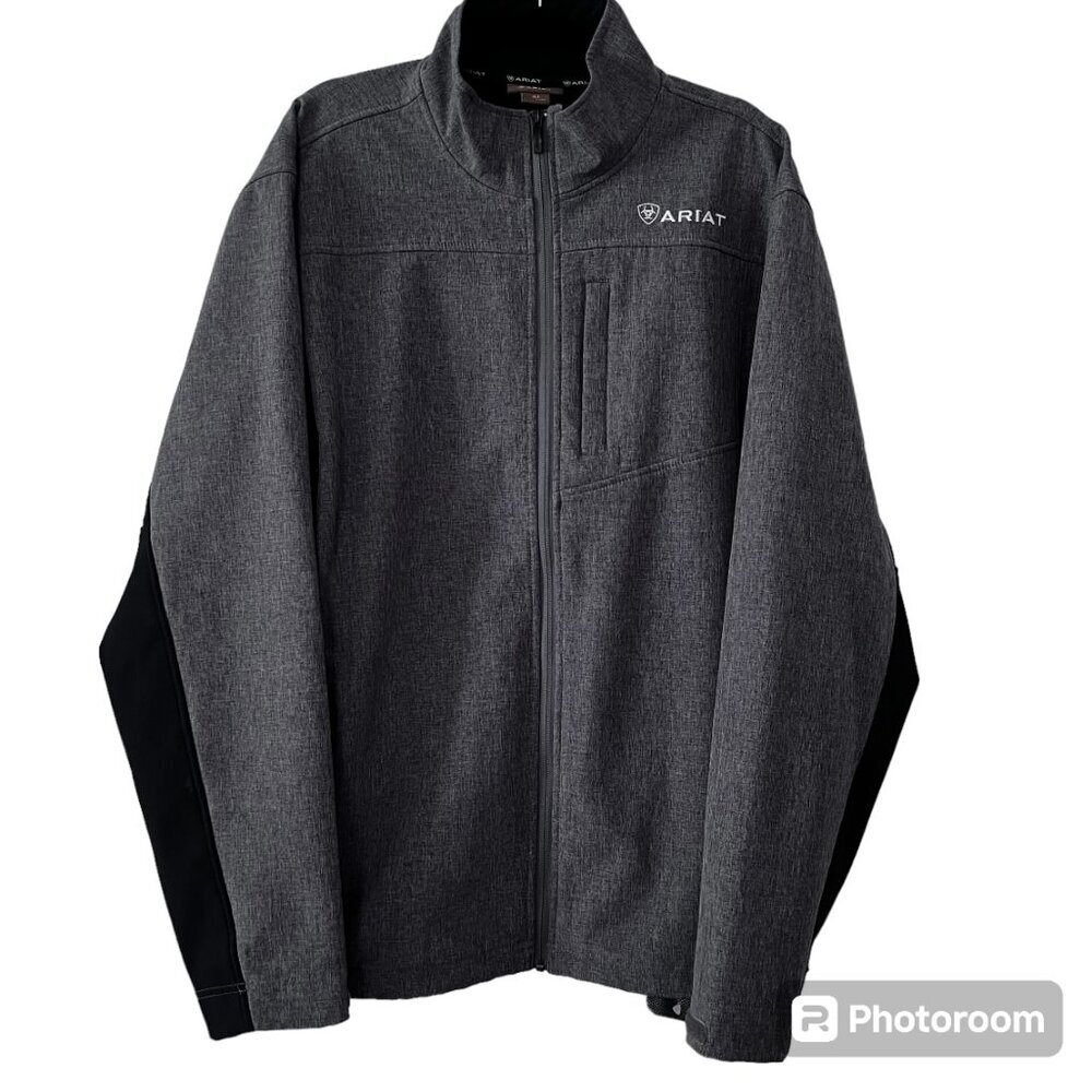 Ariat Gray and Black Men's Jacket